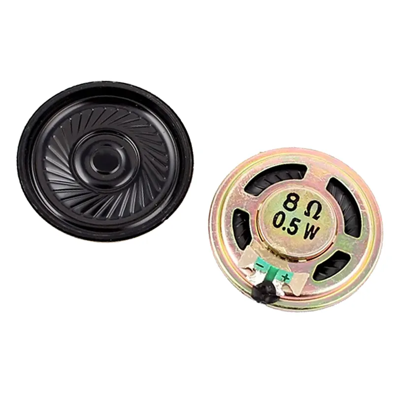 8 Ohm 0.5 Watt Speaker 40mm Diameter