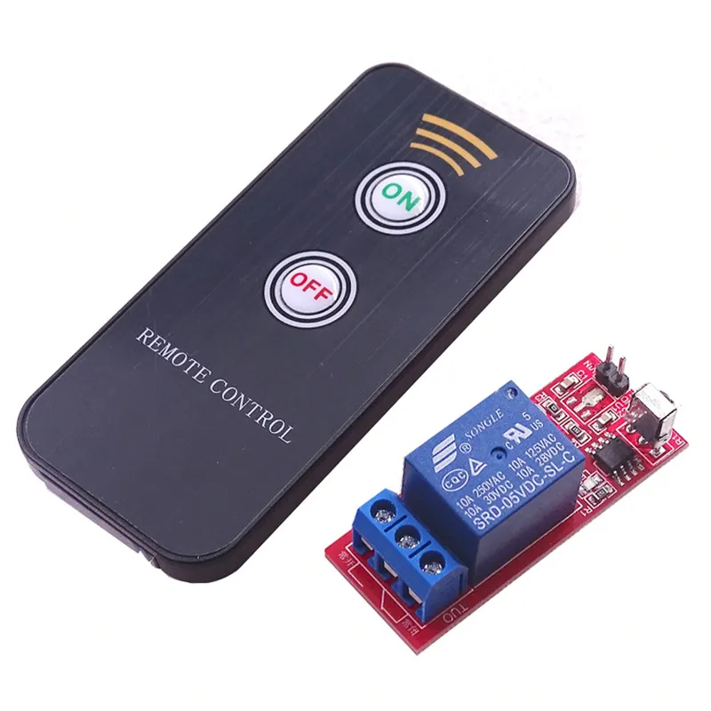 DC 5V 1 Channel Relay Module Infrared IR Remote Switch Control