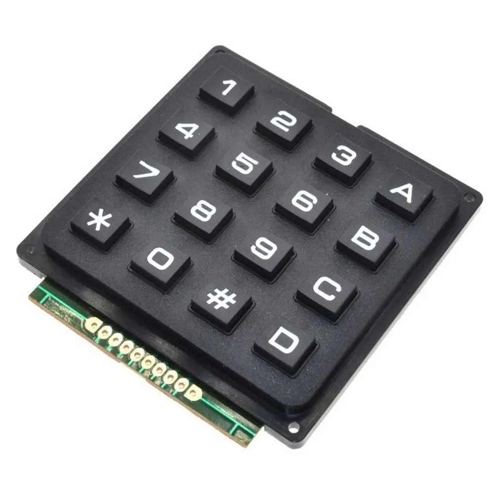 4×4 Matrix 16-Key Keyboard Keypad Telephone Style