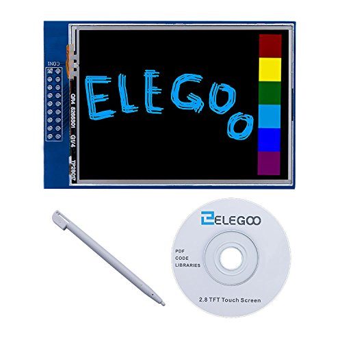 elegoo uno r3 2.8 inches tft touch screen