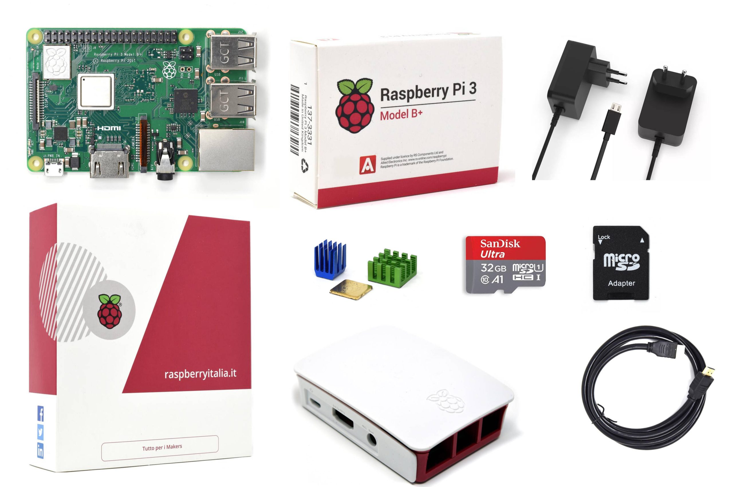 Raspberry Pi 3 Official Desktop Starter Kit