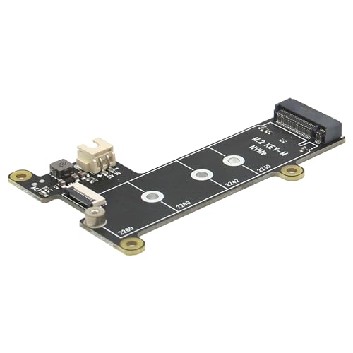 Geekworm X1001 M.2 KEY-M NVMe SSD Shield per Raspberry Pi 5, raspberry pi 4 8gb ssd
