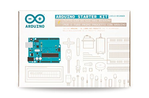 Arduino K010007 Kit per principianti, originale (manuale in Italiano)