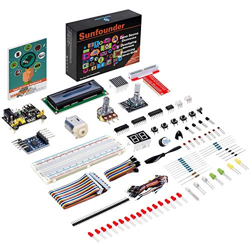 sunfounder raspberry pi 3 model b+ starter kit