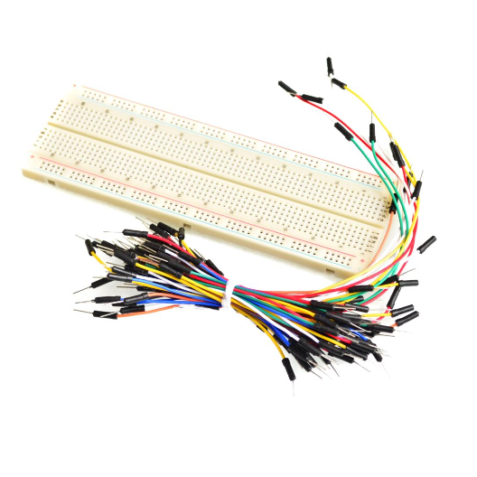Breadboard da 830 Punti + 65 Jumper