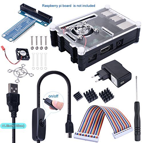 raspberry pi 3 case with fan