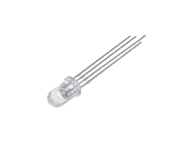 Dioda LED 5mm RGB wspólna anoda mat 4pin arduino