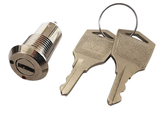 Przełącznik z kluczykiem PBW-12KE 2A/250V 25mm