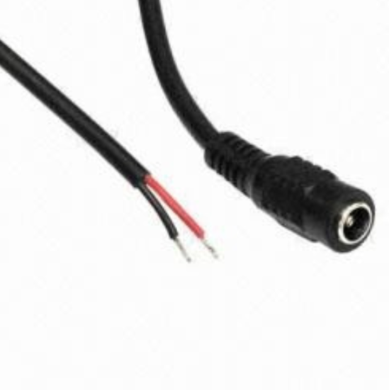 Gniazdo DC 2.1/5.5 z przewodem 30cm