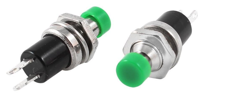 Przycisk monostabilny 1A 250V zwierny PBS-110BG