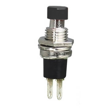 Przełącznik monostabilny 1A 250V PBS-10Bbla Czarny