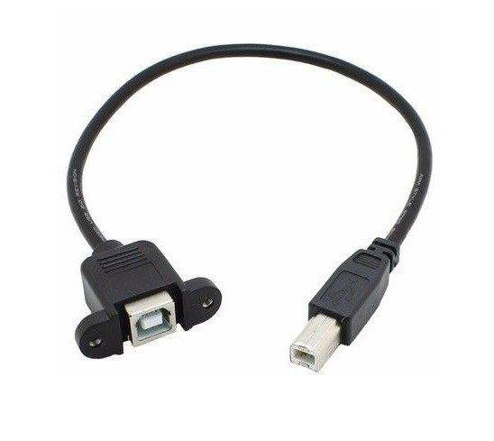 Gniazdo USB typu B do obudowy 30cm