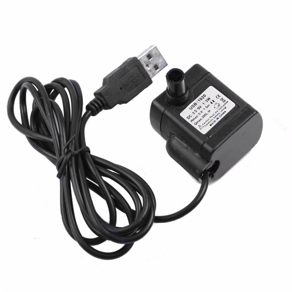 Mini pompka do cieczy USB zatapialna 200L/h