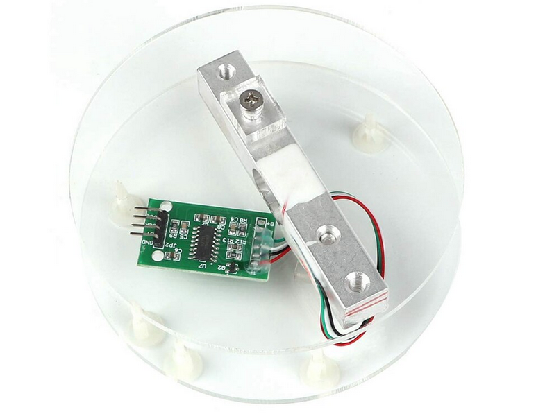 Moduł wagi HX-711+ tensometr 5kg + obudowa