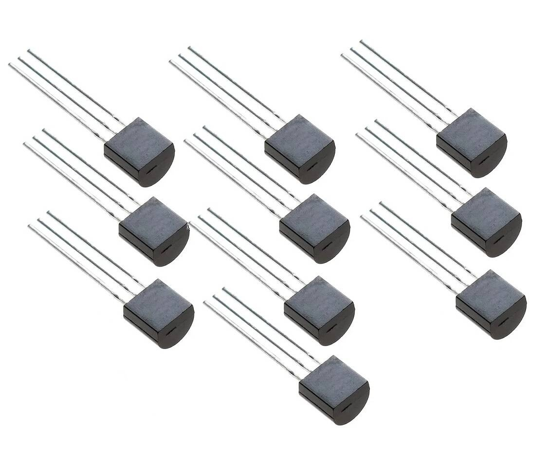 Stabilizator L78L05 78L05 5V 100mA TO-92 x 10szt.