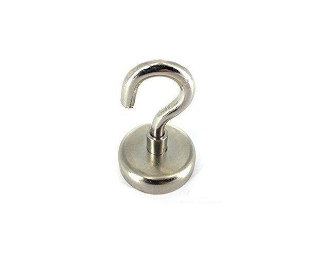 Magnes neodymowy z haczykiem 25mm 15kg