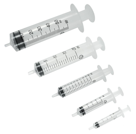 Strzykawka zestaw 8 strzykawek 2-50ml