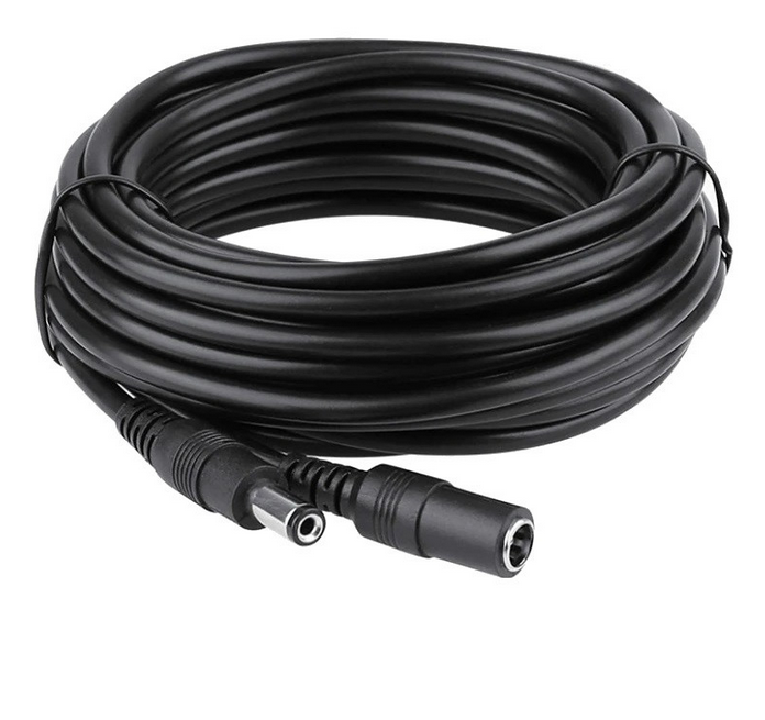 Kabel przedłużacz do zasilania kamer CCTV DC 2.1/5.5 3m