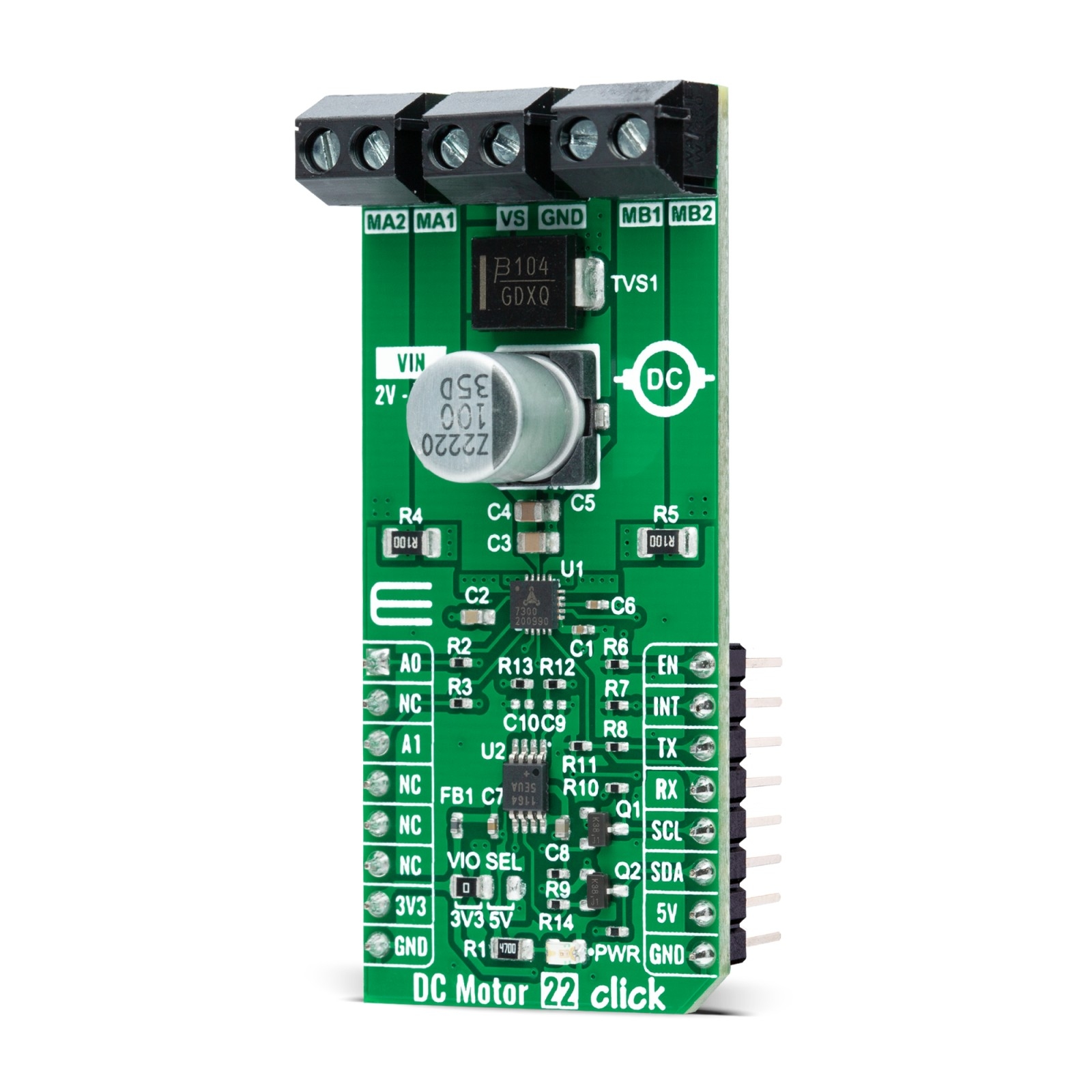 MIKROE DC Motor 22 Click