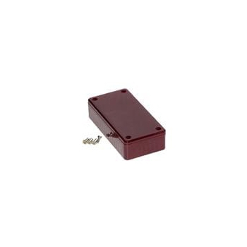 Polycarbonate Case - 0.8 x 2 x 3.9" Red