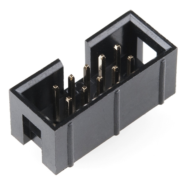 Shrouded Header (PTH, 0.1in., 2x5-Pin)
