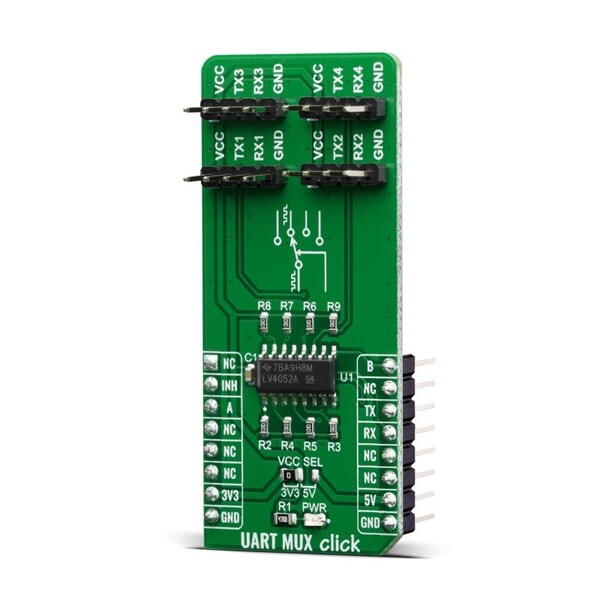 MIKROE UART MUX Click