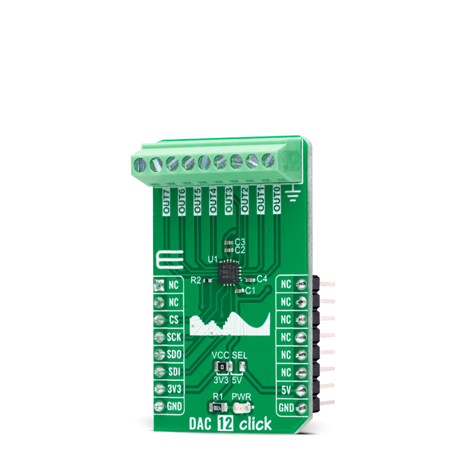 MIKROE DAC 12 Click