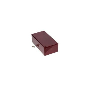 Polycarbonate Case - 1.8 x 3.2 x 5.9" Red