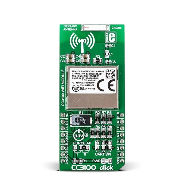 MIKROE CC3100 Click