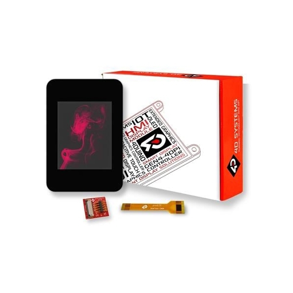 pixxILCD Smart Display Module - 2.0", Capacitive Touch
