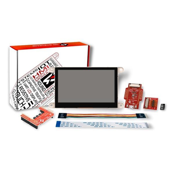 4D Systems SK-GEN4-43DCT Starter Kit w/ Arduino adaptor shield-II