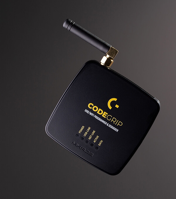 MIKROE UNI CODEGRIP over USB-C