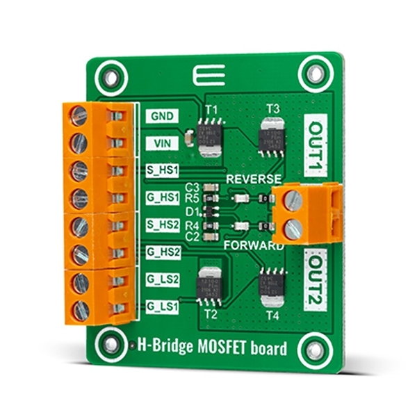 MIKROE H-Bridge MOSFET Board