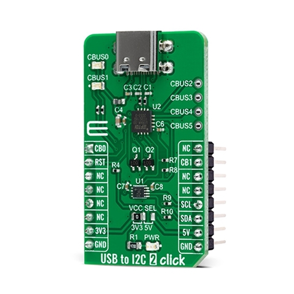 MIKROE USB to I2C 2 Click