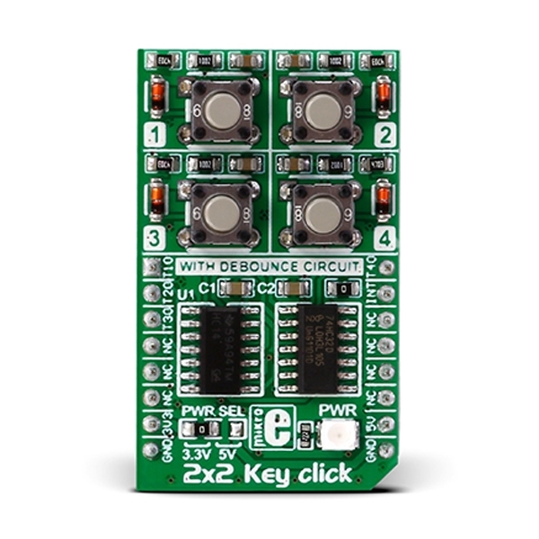 MIKROE 2x2 Key Click