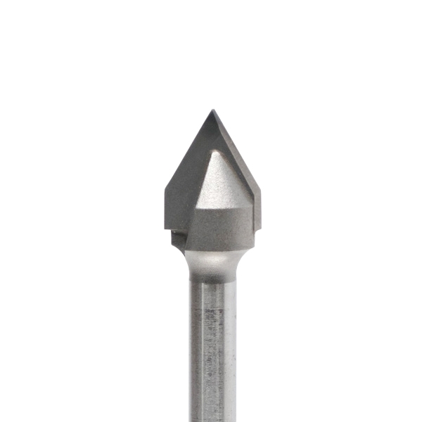V-Bit Cutter - 0.5" Diameter, 60 Degree, #302 (2 Pack)
