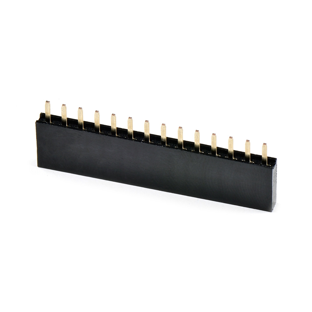 Straight Header - Female (PTH, 0.1in., 14-Pin)