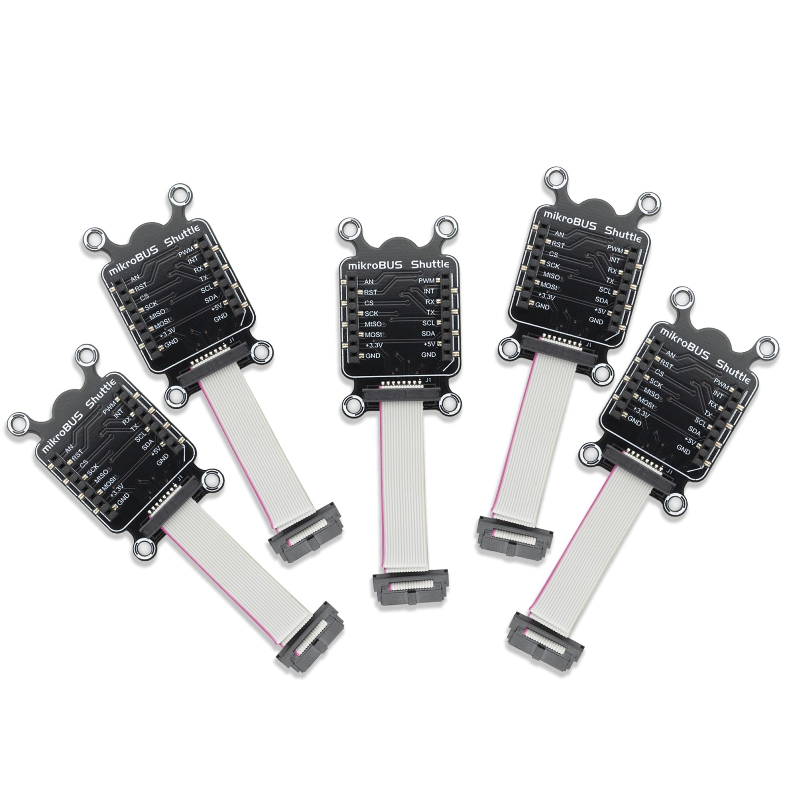 MIKROE mikroBUS Shuttle 5Pcs