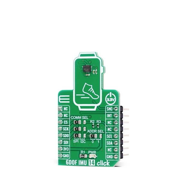 MIKROE 6DOF IMU 14 Click
