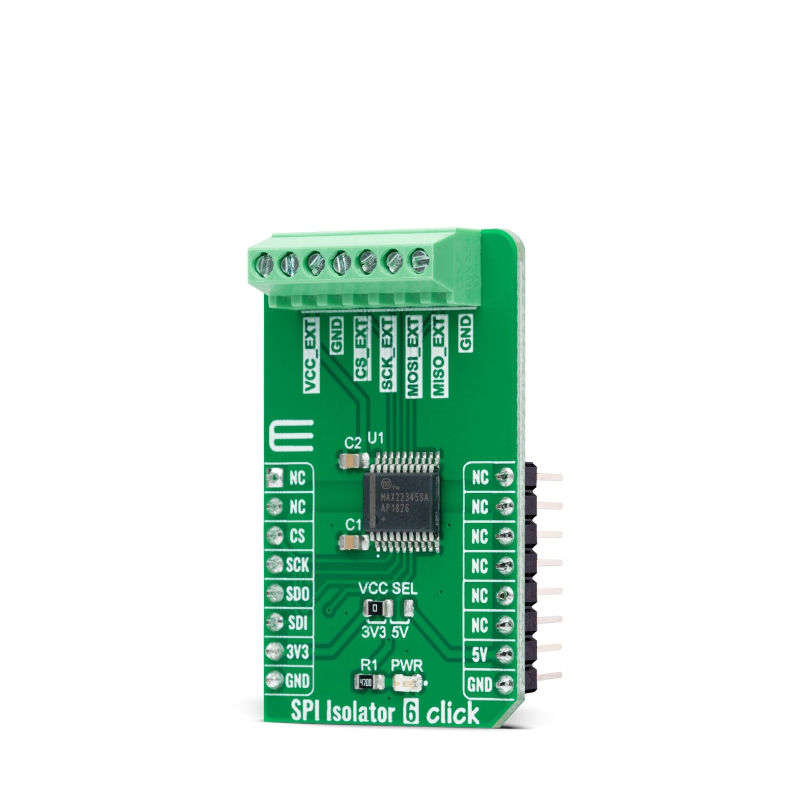 MIKROE SPI Isolator 6 Click