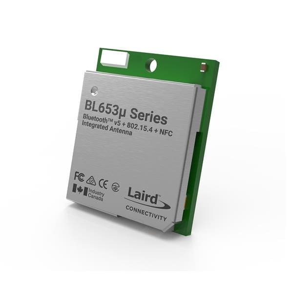 Laird Connectivity BL653µ Nordic nRF52833 Module - Integrated antenna