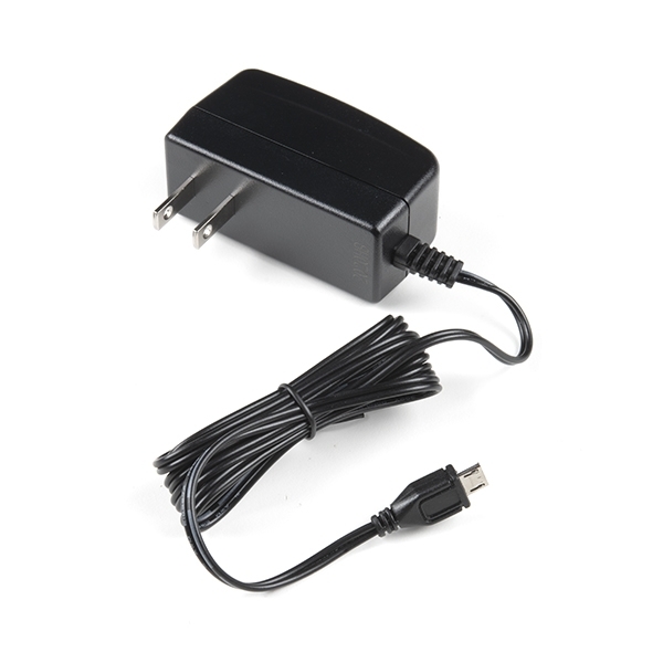 Wall Adapter Power Supply - 5V, 2A, 10W (USB Micro-B)