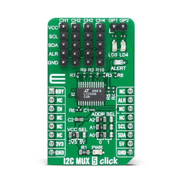 Mikroe I2C MUX 5 Click