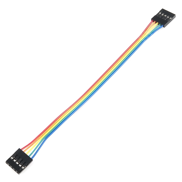Jumper Wire - 0.1", 5-pin, 6"