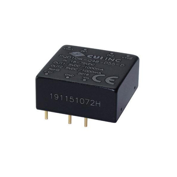10W Dual-Output DC/DC Converter - 5/5VDC