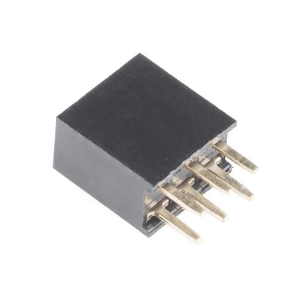 Straight Header - Female (PTH, 0.1in., 2x3-Pin)