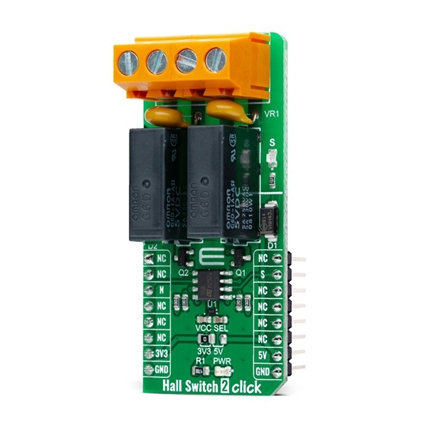 MIKROE Hall Switch 2 Click