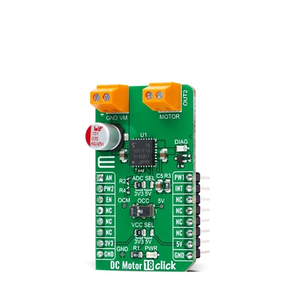 MIKROE DC Motor 18 Click