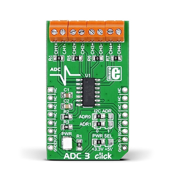 MIKROE ADC 3 Click