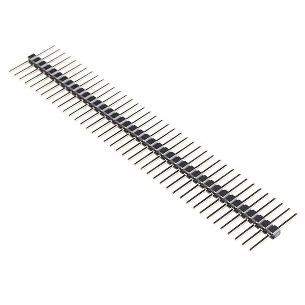 Long Centered Header - Male (PTH, 0.1in., 40-Pin)